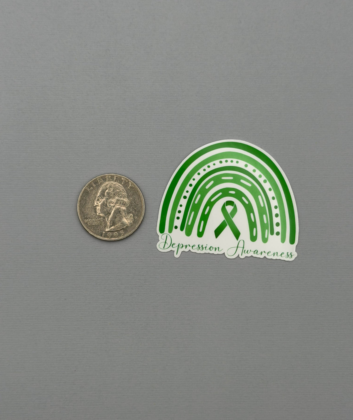 Depression Awareness Rainbow Sticker or Magnet