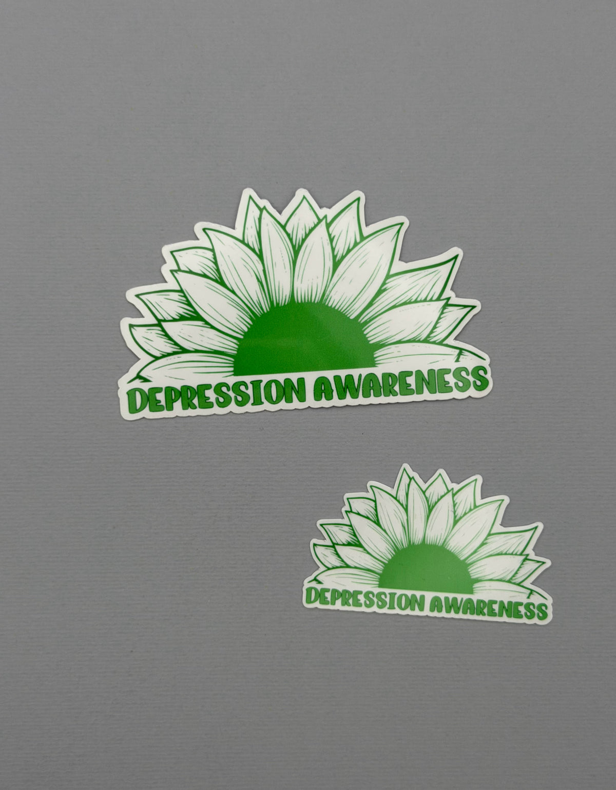 Depression Awareness Sunflower Sticker or Magnet