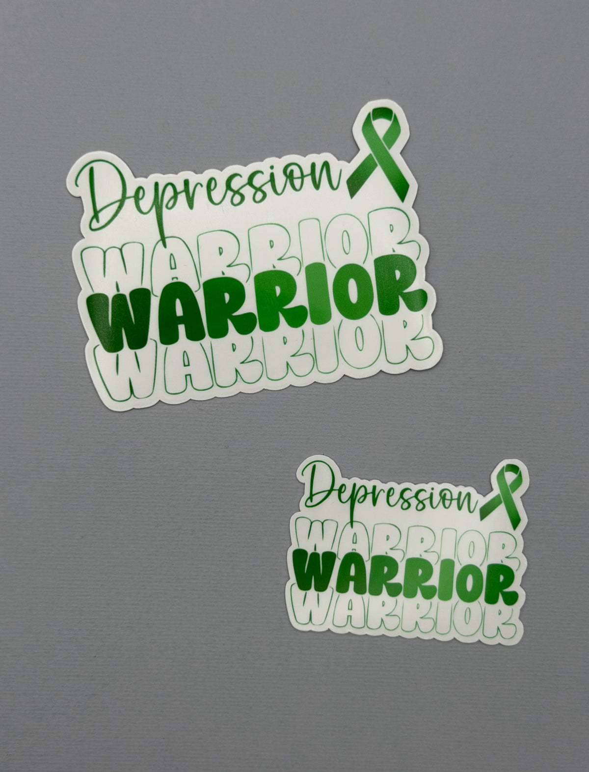 Depression Warrior Sticker or Magnet
