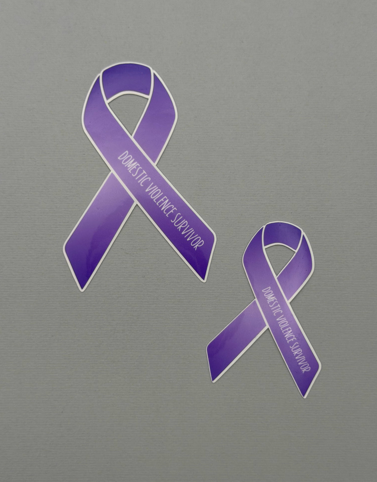 Domestic Violence Survivor Ribbon Sticker or Magnet