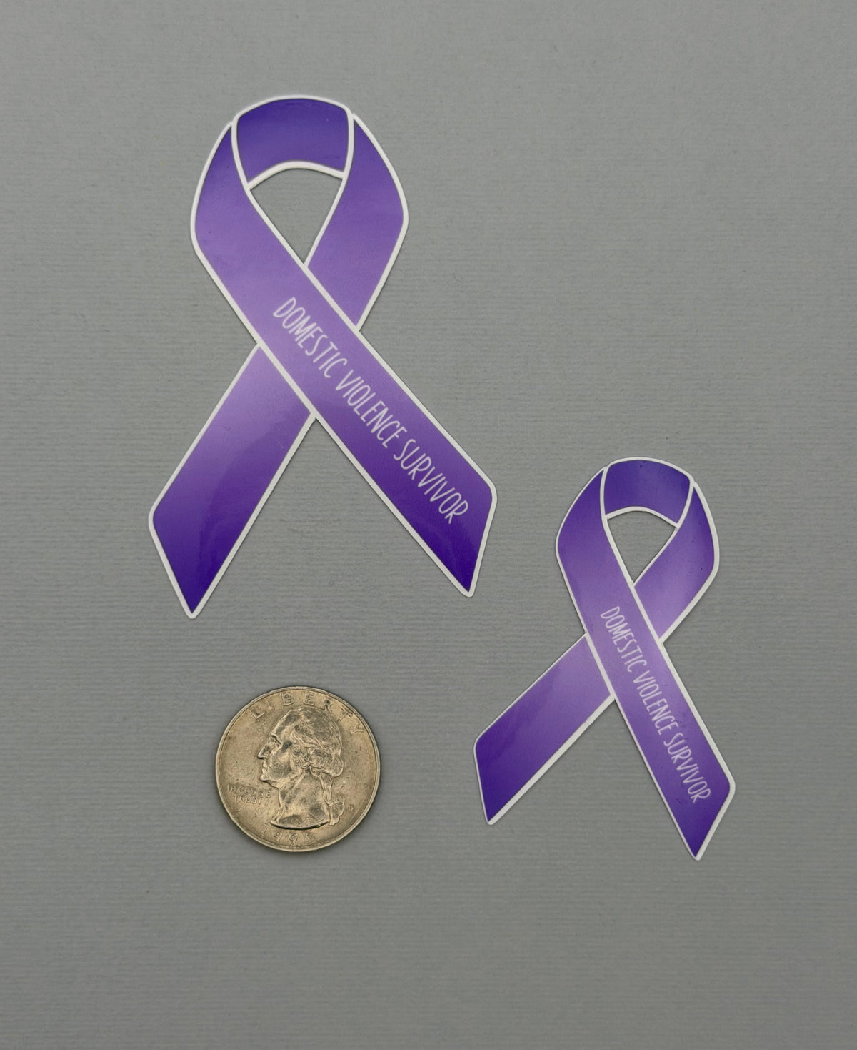 Domestic Violence Survivor Ribbon Sticker or Magnet