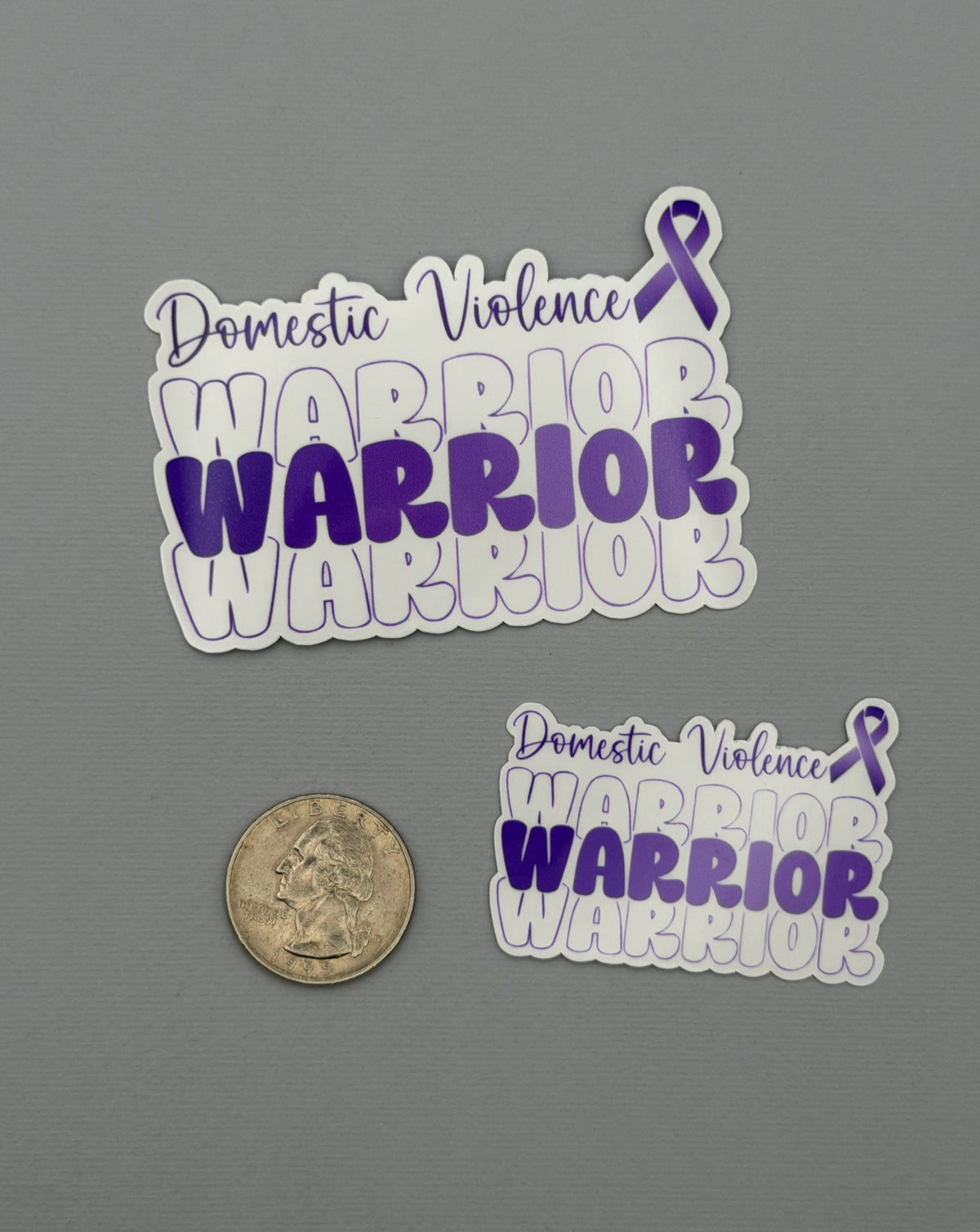 Domestic Violence Warrior Sticker or Magnet