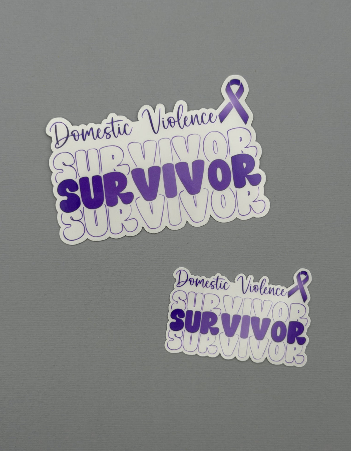 Domestic Violence Survivor Sticker or Magnet