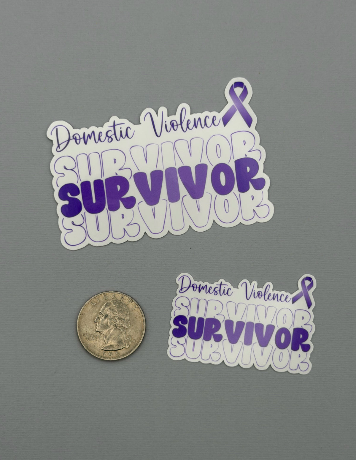 Domestic Violence Survivor Sticker or Magnet
