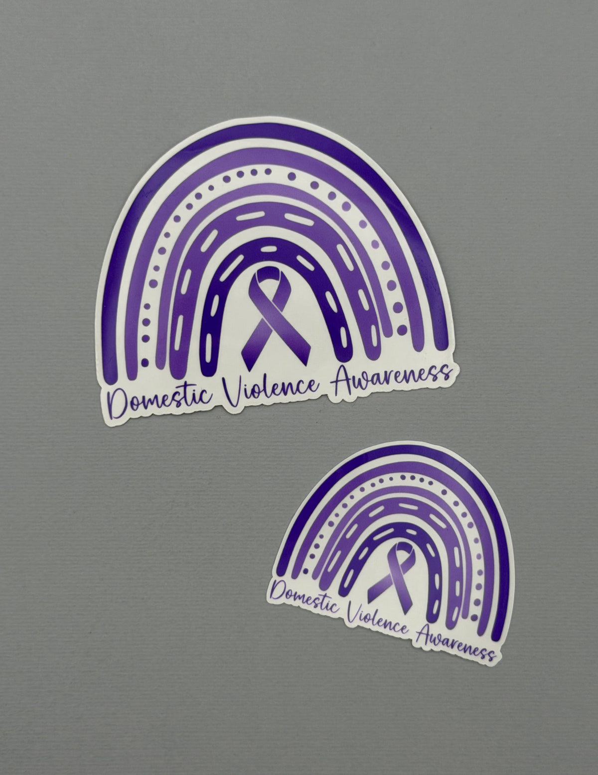 Domestic Violence Awareness Rainbow Sticker or Magnet