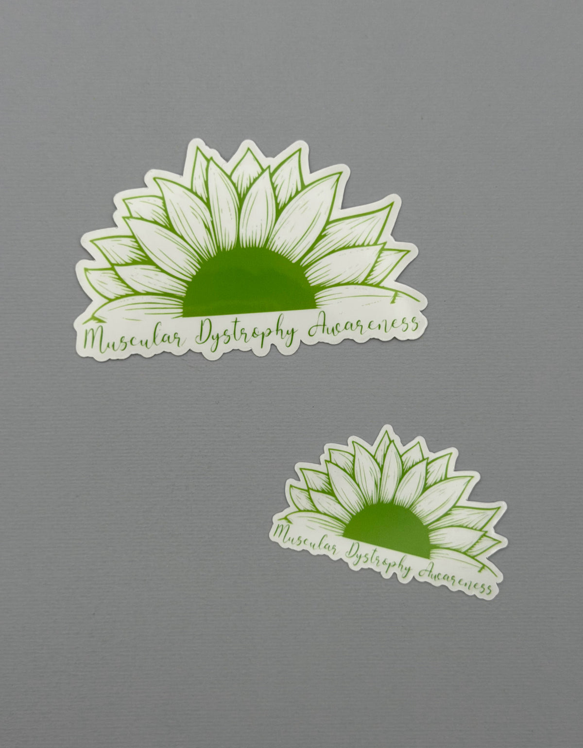 Muscular Dystrophy Awareness Sunflower Sticker or Magnet