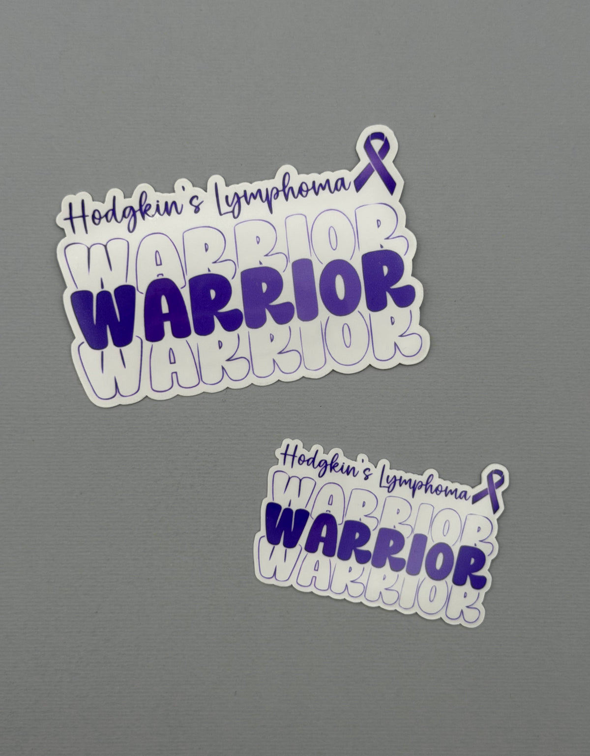 Hodgkin's Lymphoma Warrior Sticker or Magnet