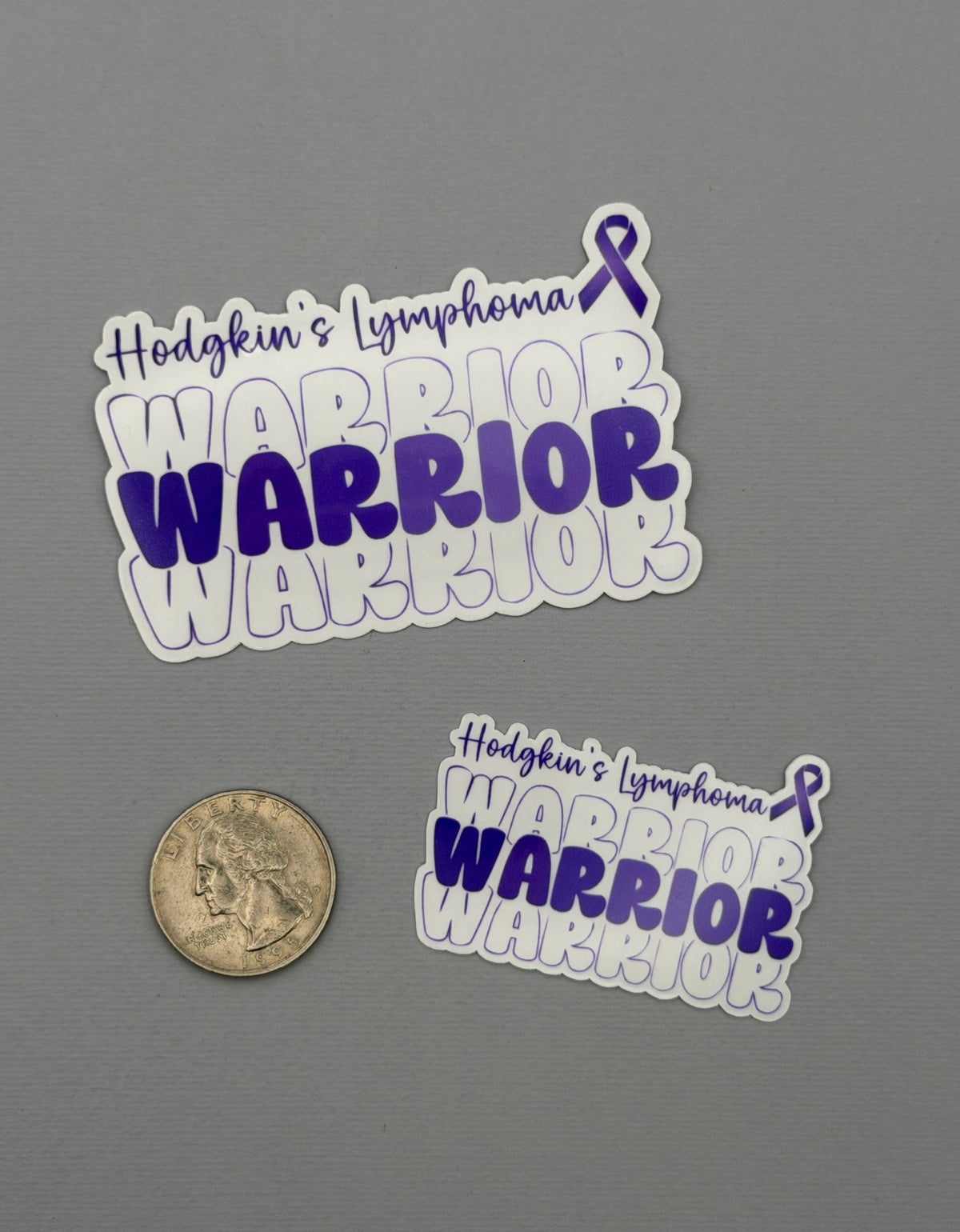 Hodgkin's Lymphoma Warrior Sticker or Magnet