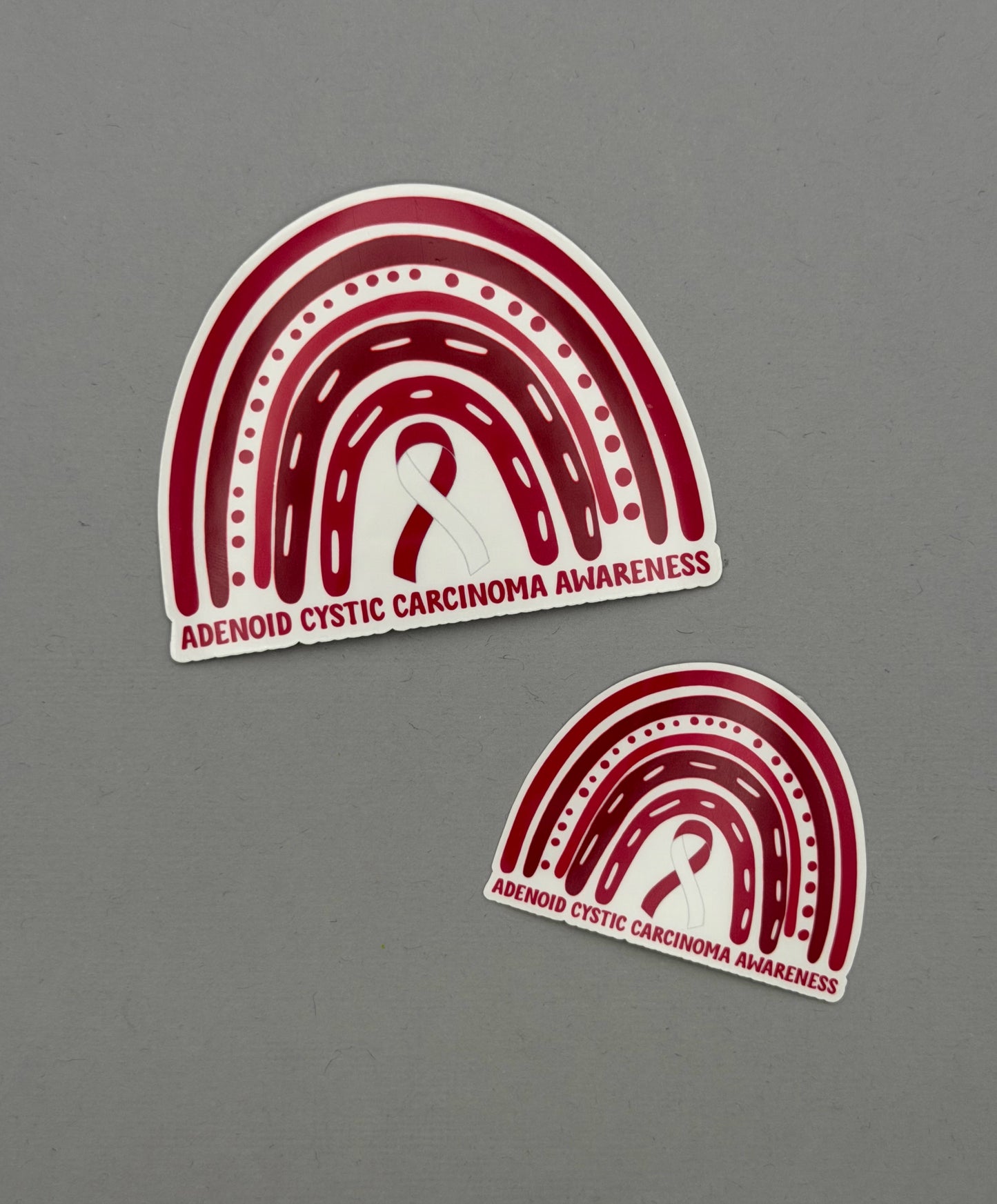 Adenoid Cystic Carcinoma Awareness Rainbow Sticker | ACC