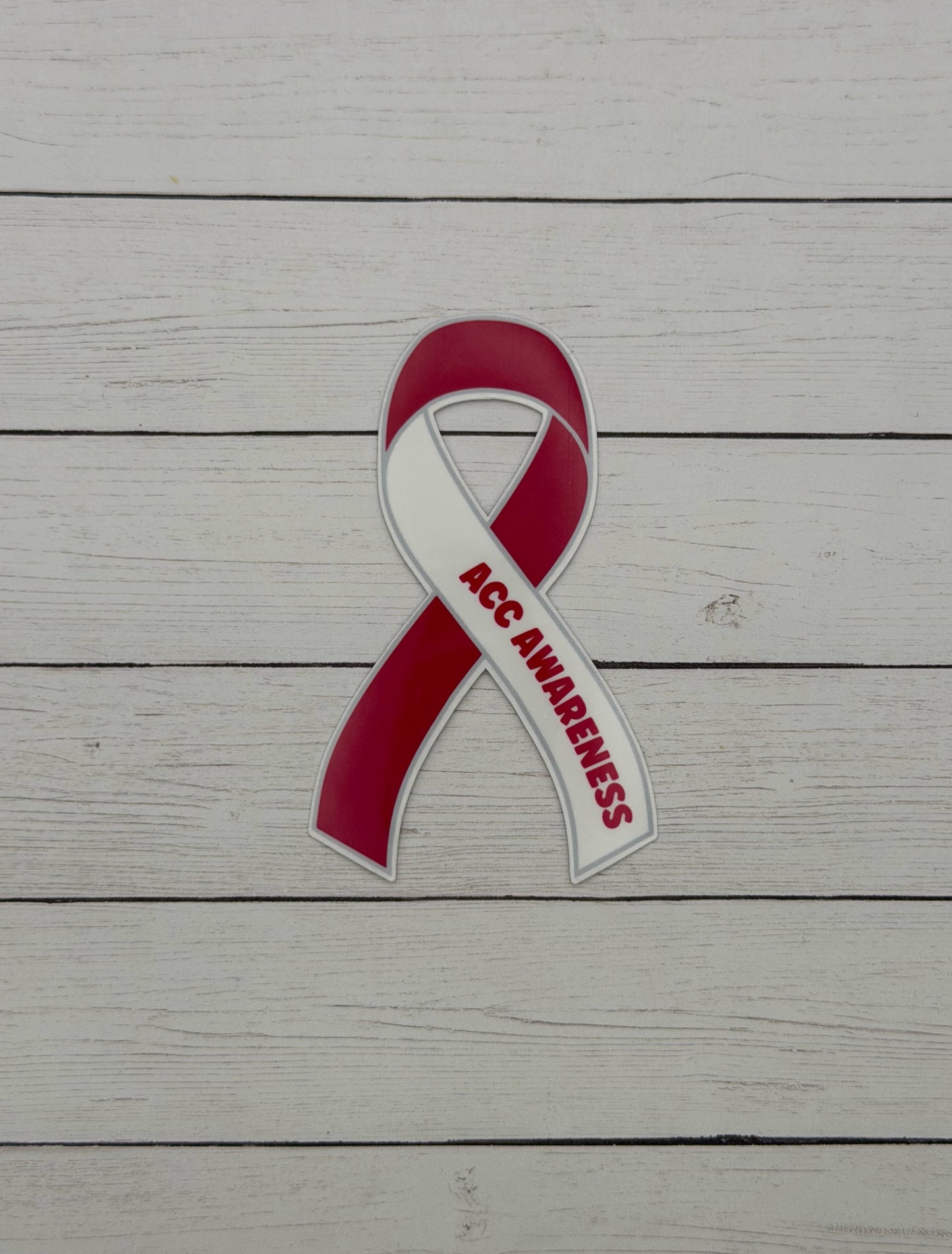 ACC Awareness Ribbon Sticker | Adenoid Cystic Carcinoma