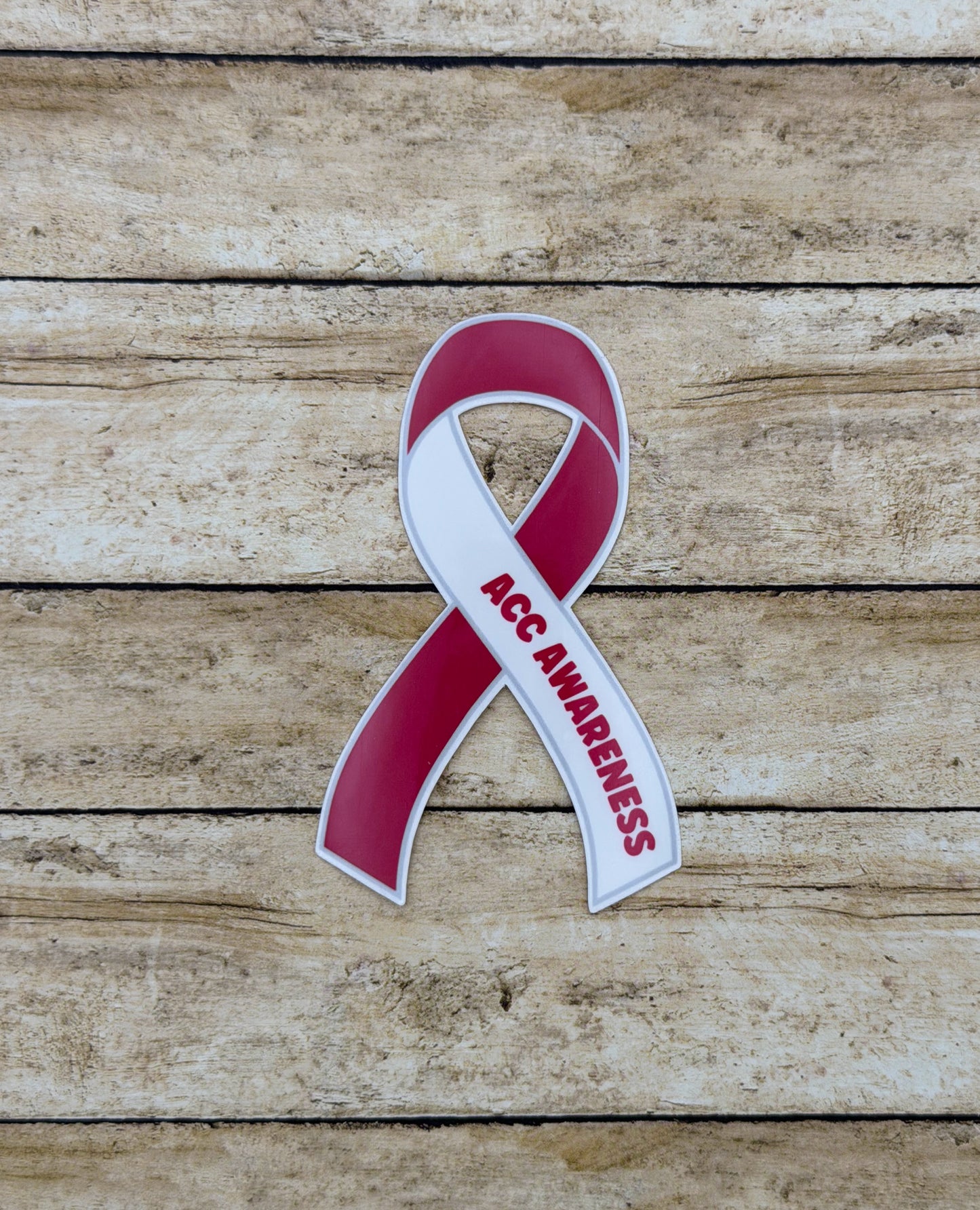 ACC Awareness Ribbon Sticker | Adenoid Cystic Carcinoma