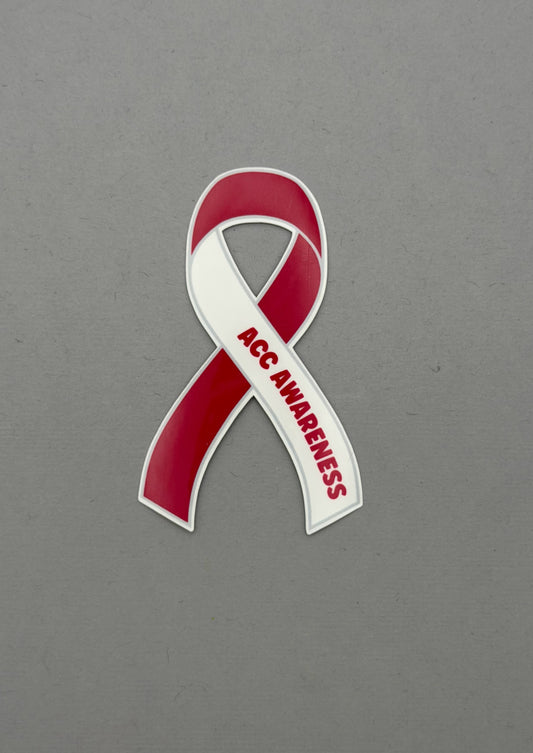 ACC Awareness Ribbon Sticker | Adenoid Cystic Carcinoma