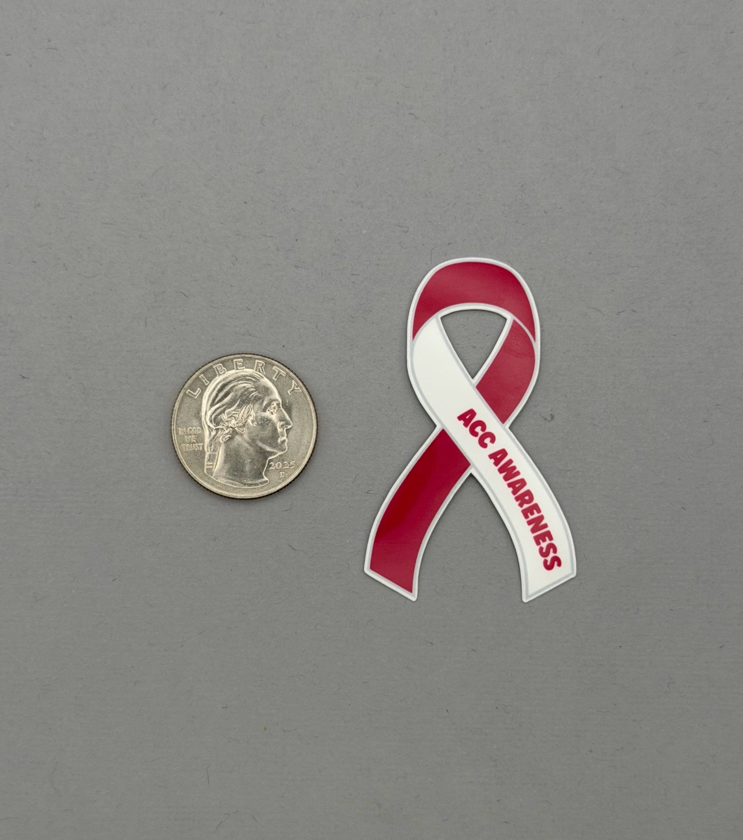 ACC Awareness Ribbon Sticker | Adenoid Cystic Carcinoma