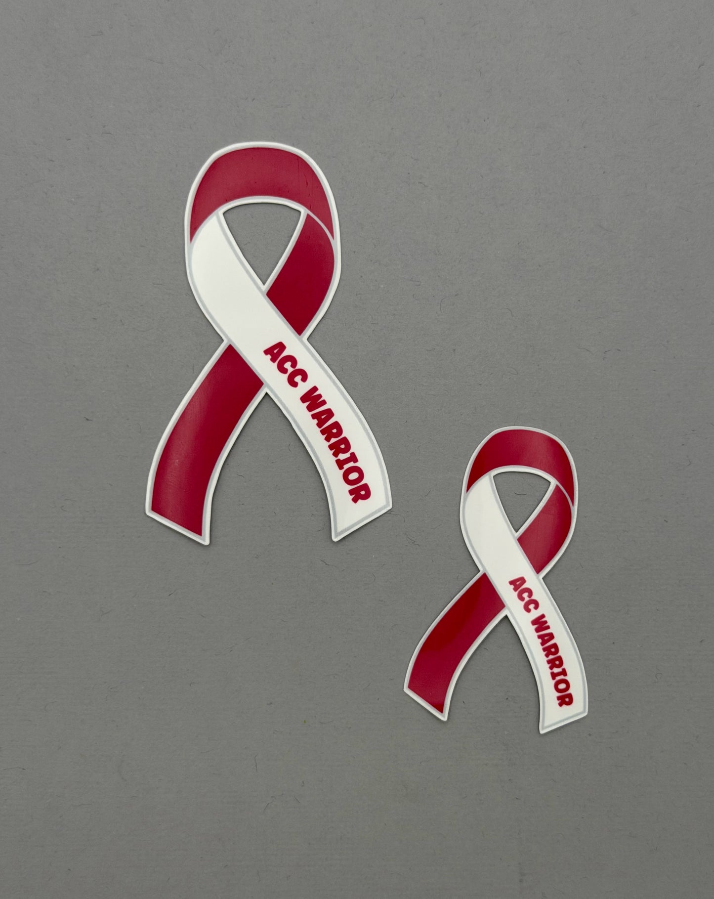 ACC Warrior Ribbon Sticker | Adenoid Cystic Carcinoma