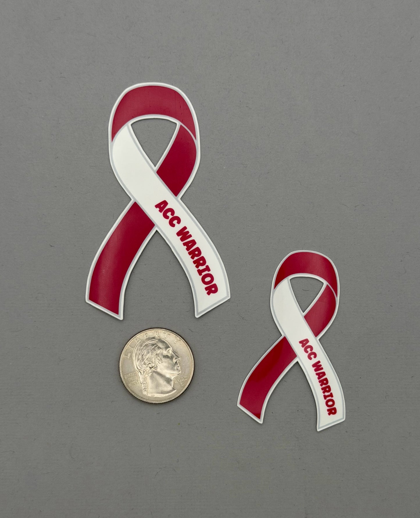 ACC Warrior Ribbon Sticker | Adenoid Cystic Carcinoma