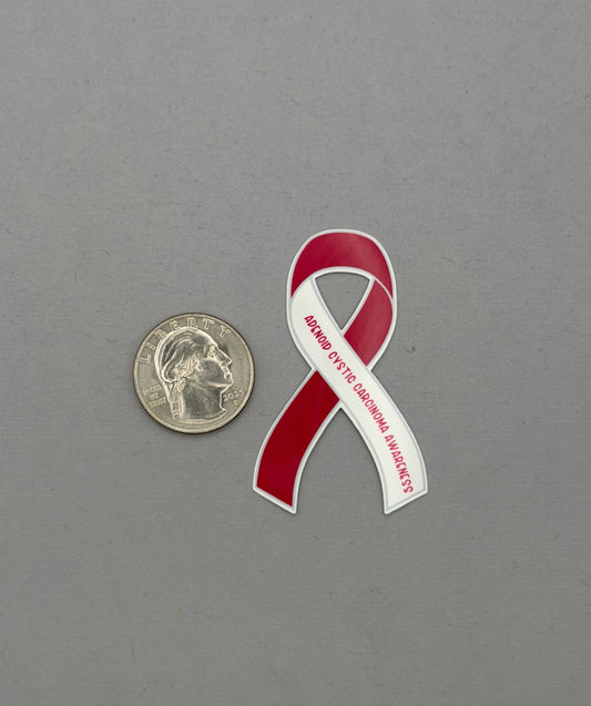 Adenoid Cystic Carcinoma Awareness Ribbon Sticker | ACC
