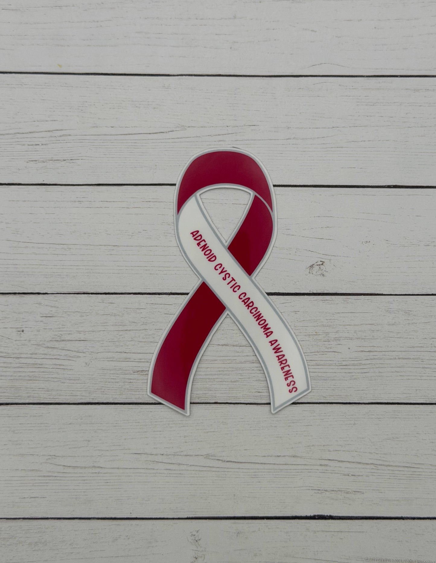 Adenoid Cystic Carcinoma Awareness Ribbon Sticker | ACC