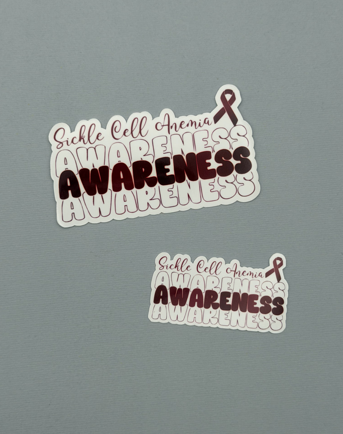 Sickle Cell Anemia Awareness Sticker or Magnet