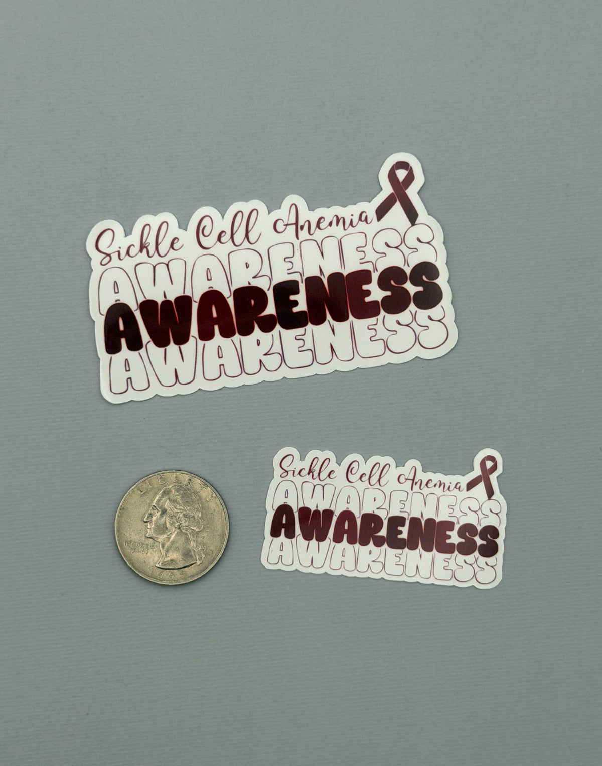 Sickle Cell Anemia Awareness Sticker or Magnet