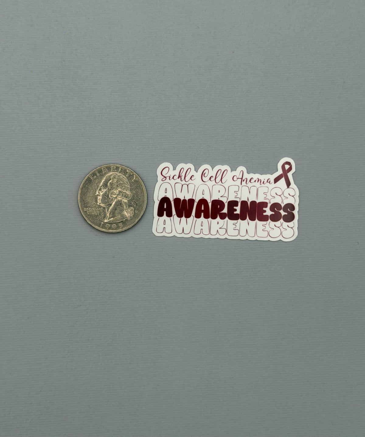 Sickle Cell Anemia Awareness Sticker or Magnet