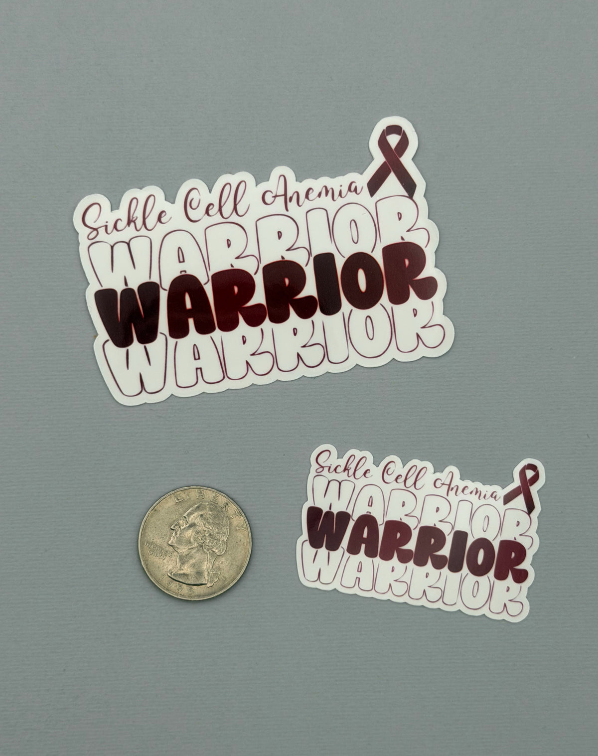 Sickle Cell Anemia Warrior Sticker or Magnet