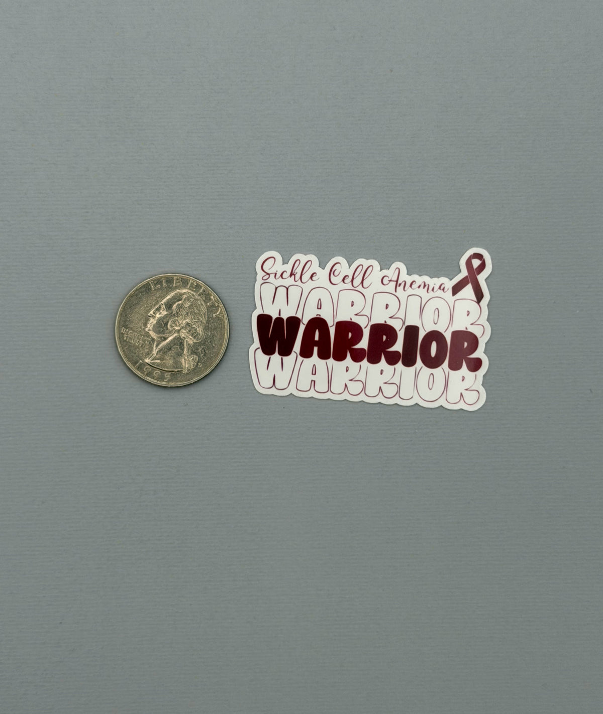 Sickle Cell Anemia Warrior Sticker or Magnet