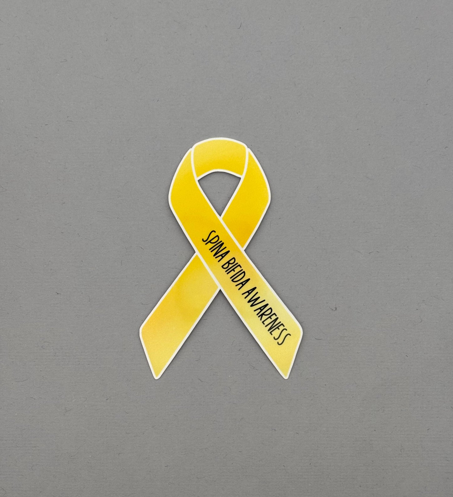 Spina Bifida Awareness Ribbon Sticker