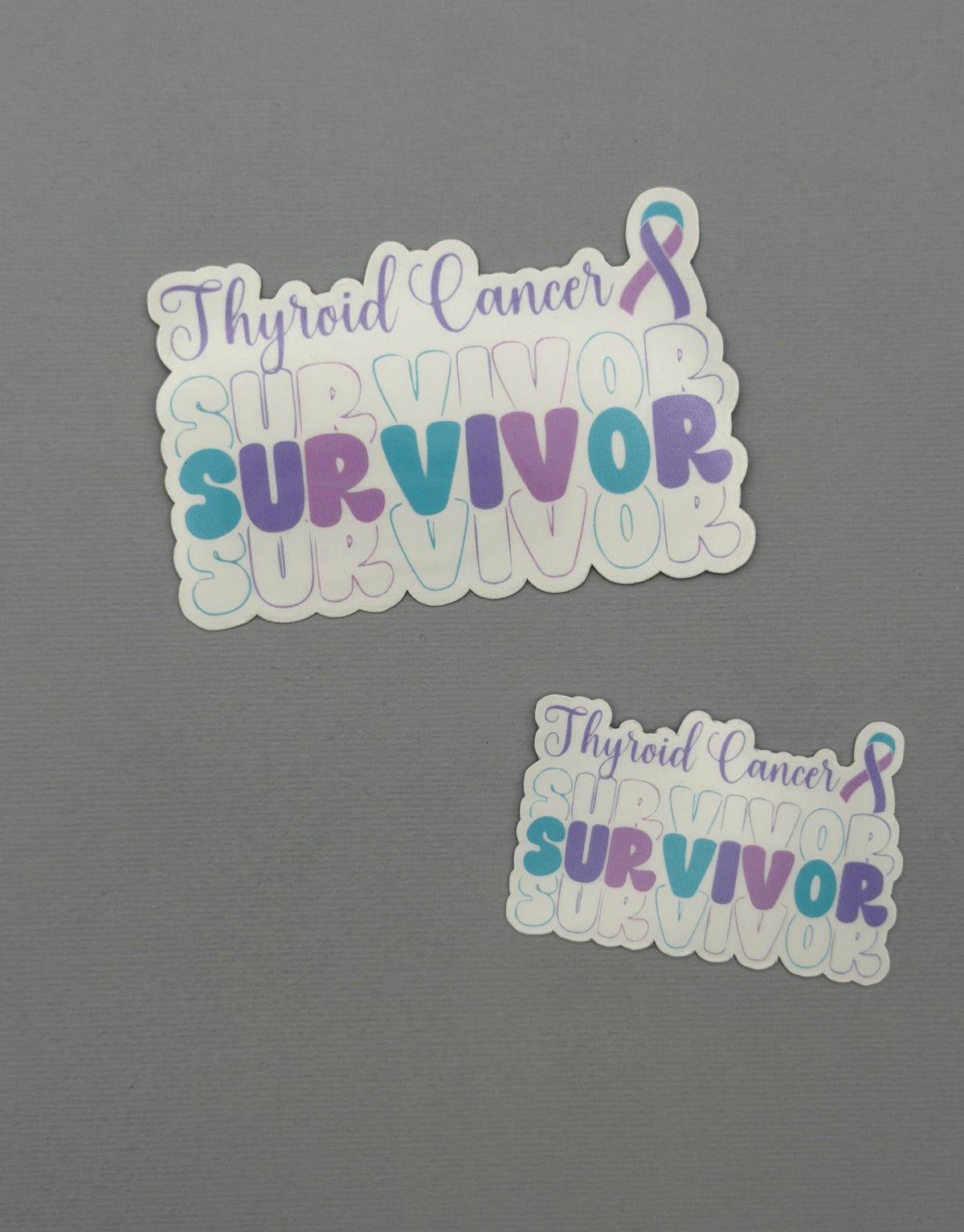 Thyroid Cancer Survivor Sticker or Magnet