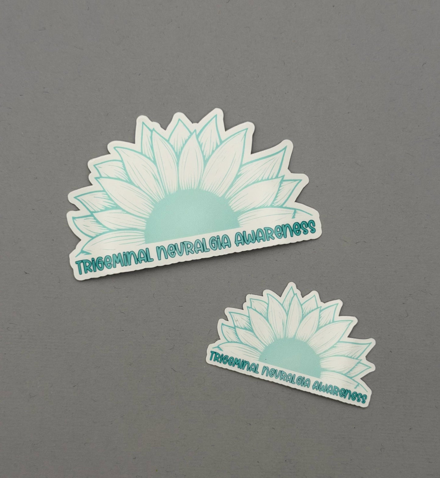 Trigeminal Neuralgia Awareness Sunflower Sticker