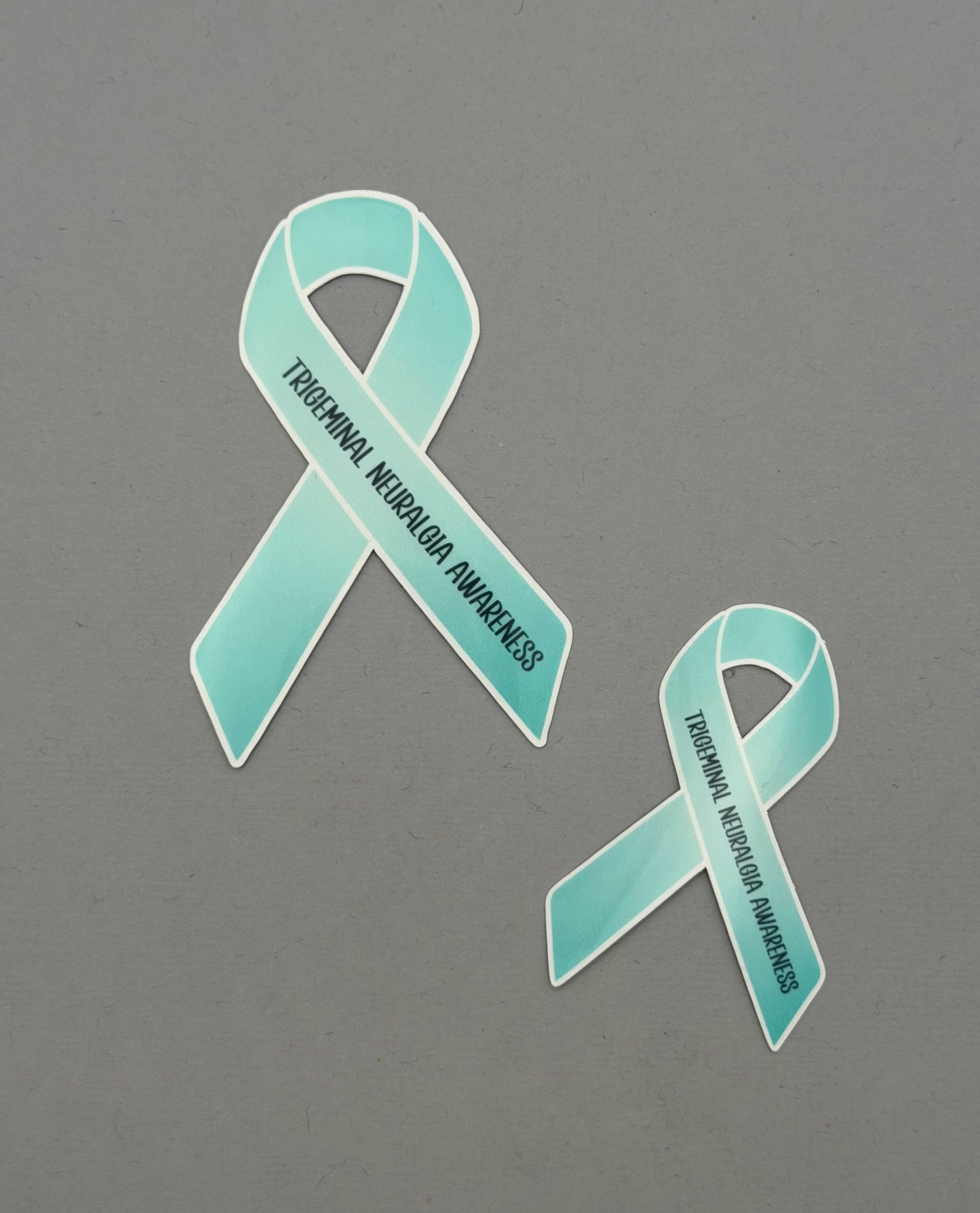 Trigeminal Neuralgia Awareness Ribbon Sticker