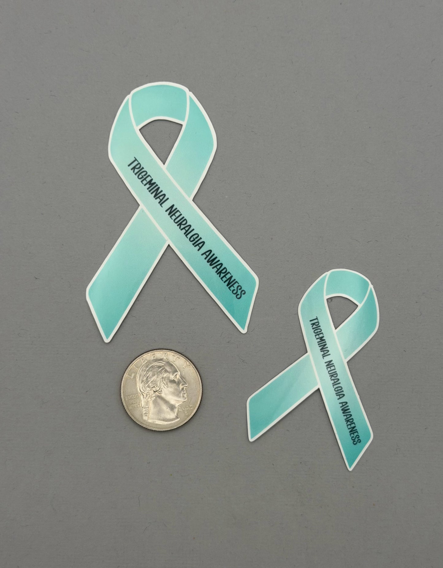 Trigeminal Neuralgia Awareness Ribbon Sticker