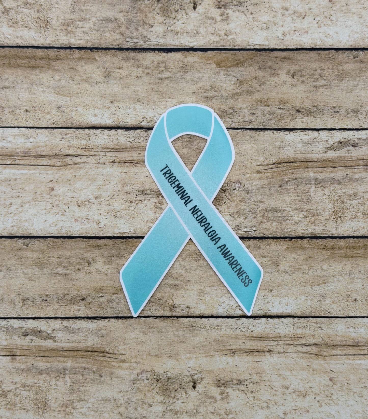 Trigeminal Neuralgia Awareness Ribbon Sticker