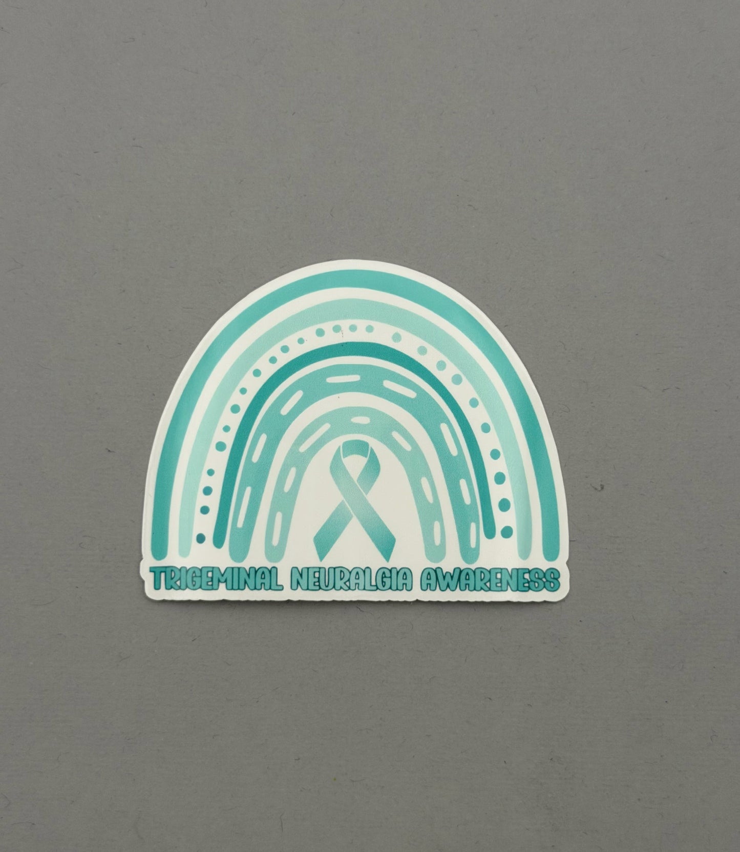 Trigeminal Neuralgia Awareness Rainbow Sticker