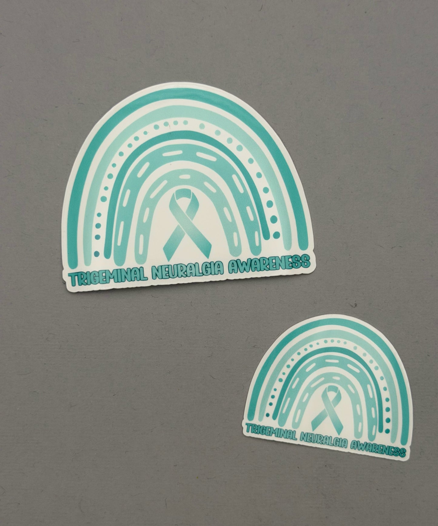 Trigeminal Neuralgia Awareness Rainbow Sticker