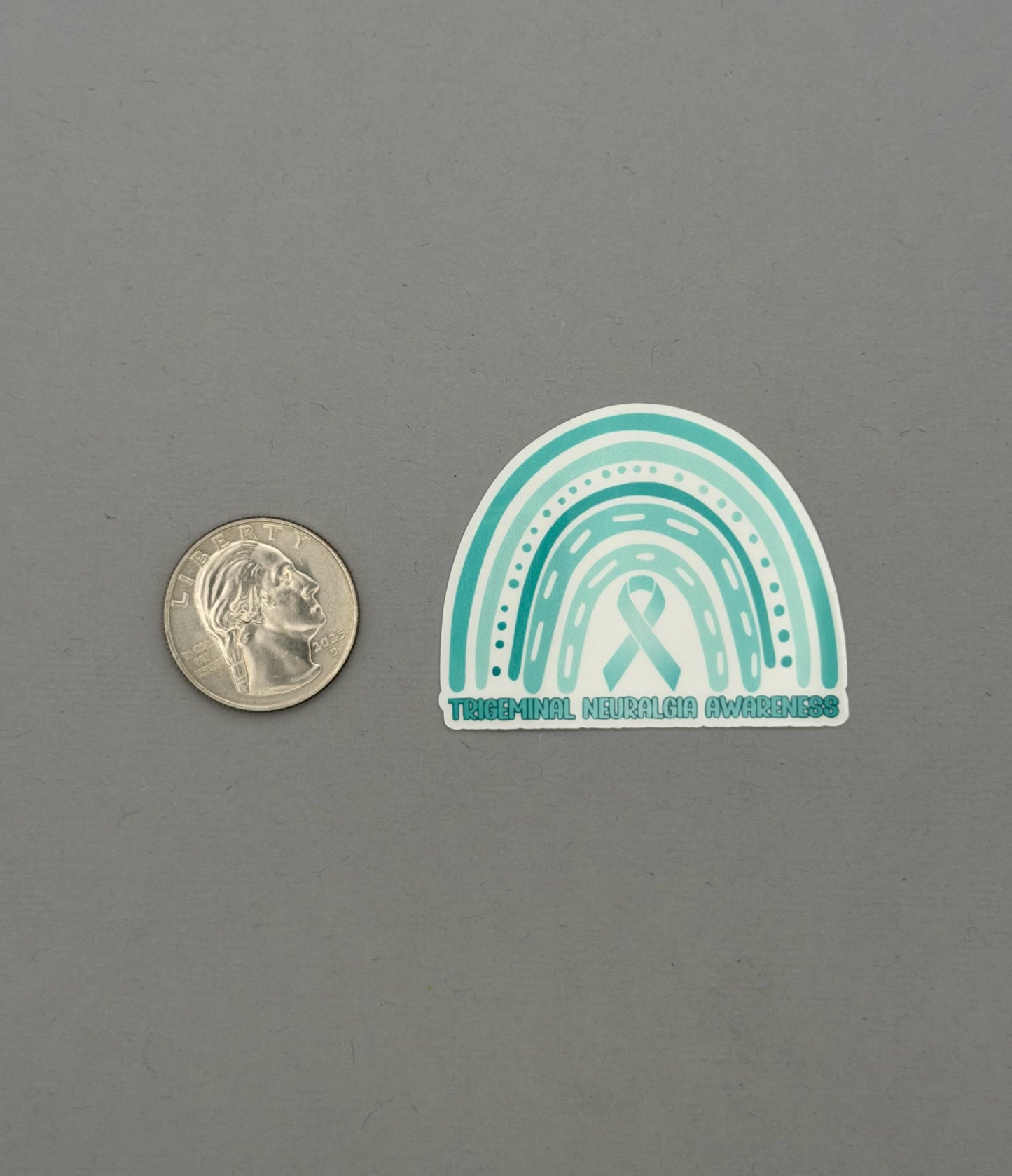 Trigeminal Neuralgia Awareness Rainbow Sticker