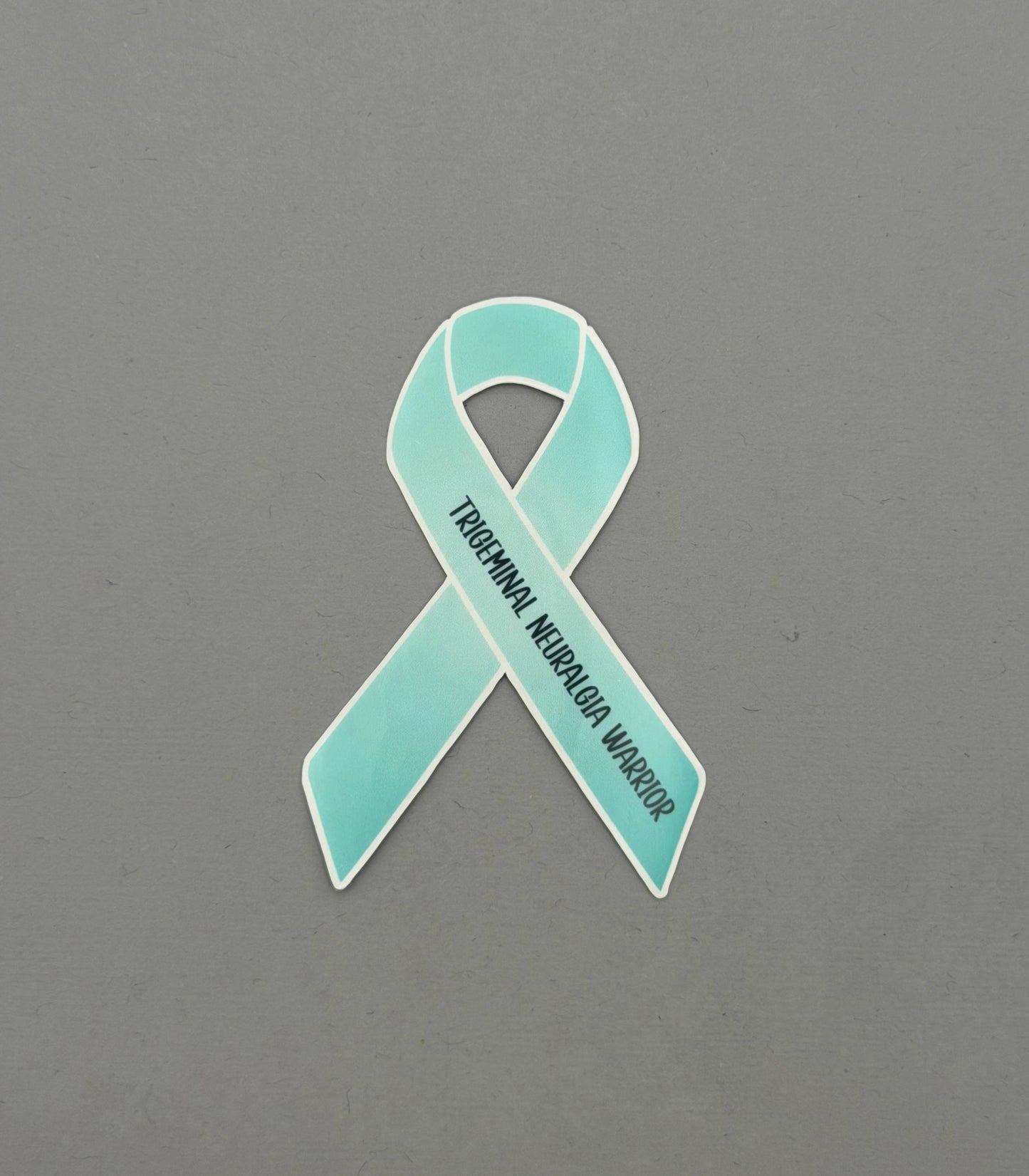 Trigeminal Neuralgia Warrior Ribbon Sticker