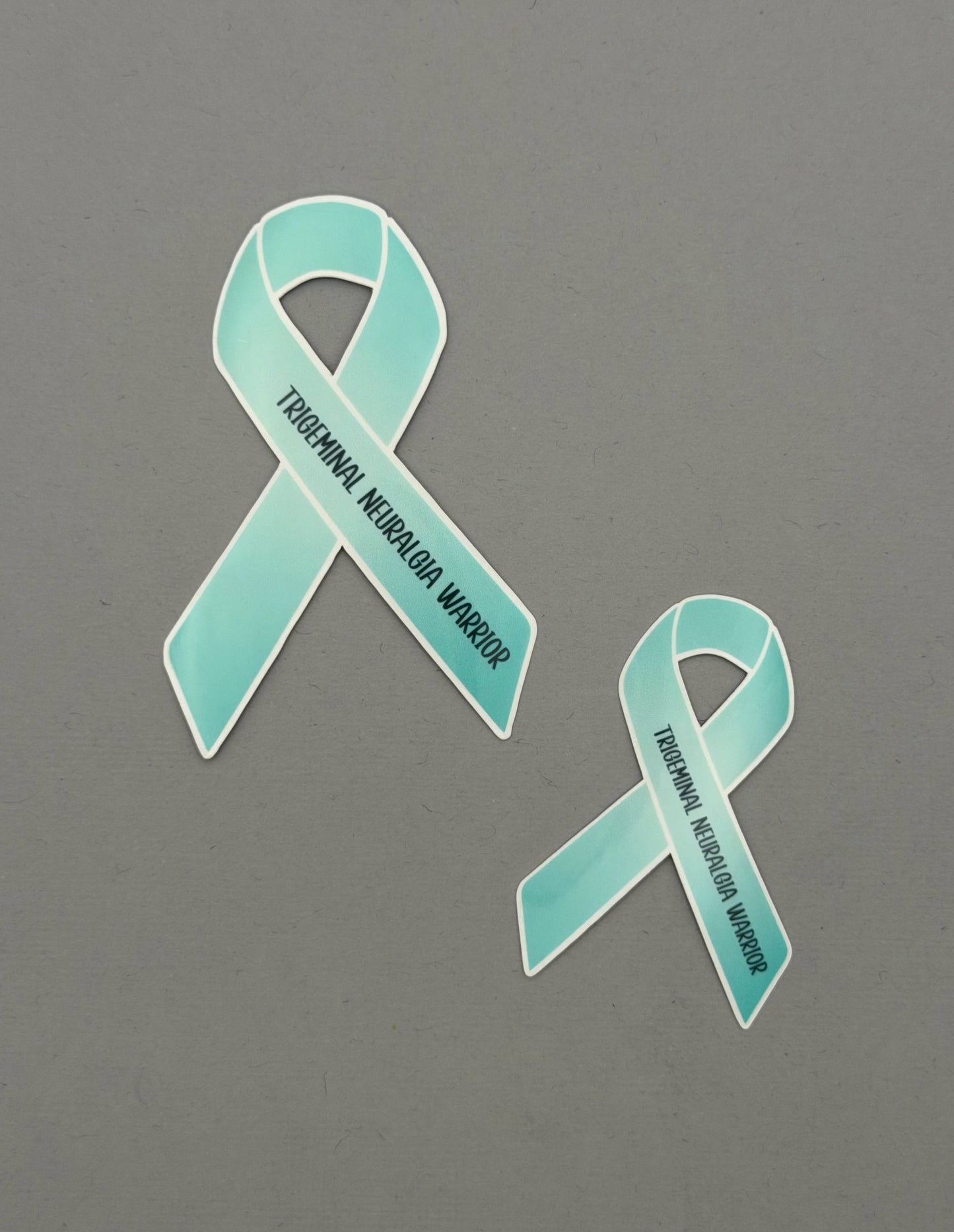 Trigeminal Neuralgia Warrior Ribbon Sticker