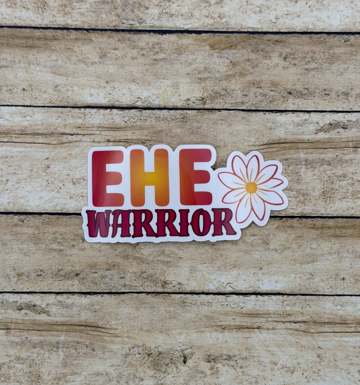 EHE Warrior Flower Sticker | Epithelioid Hemangioendothelioma