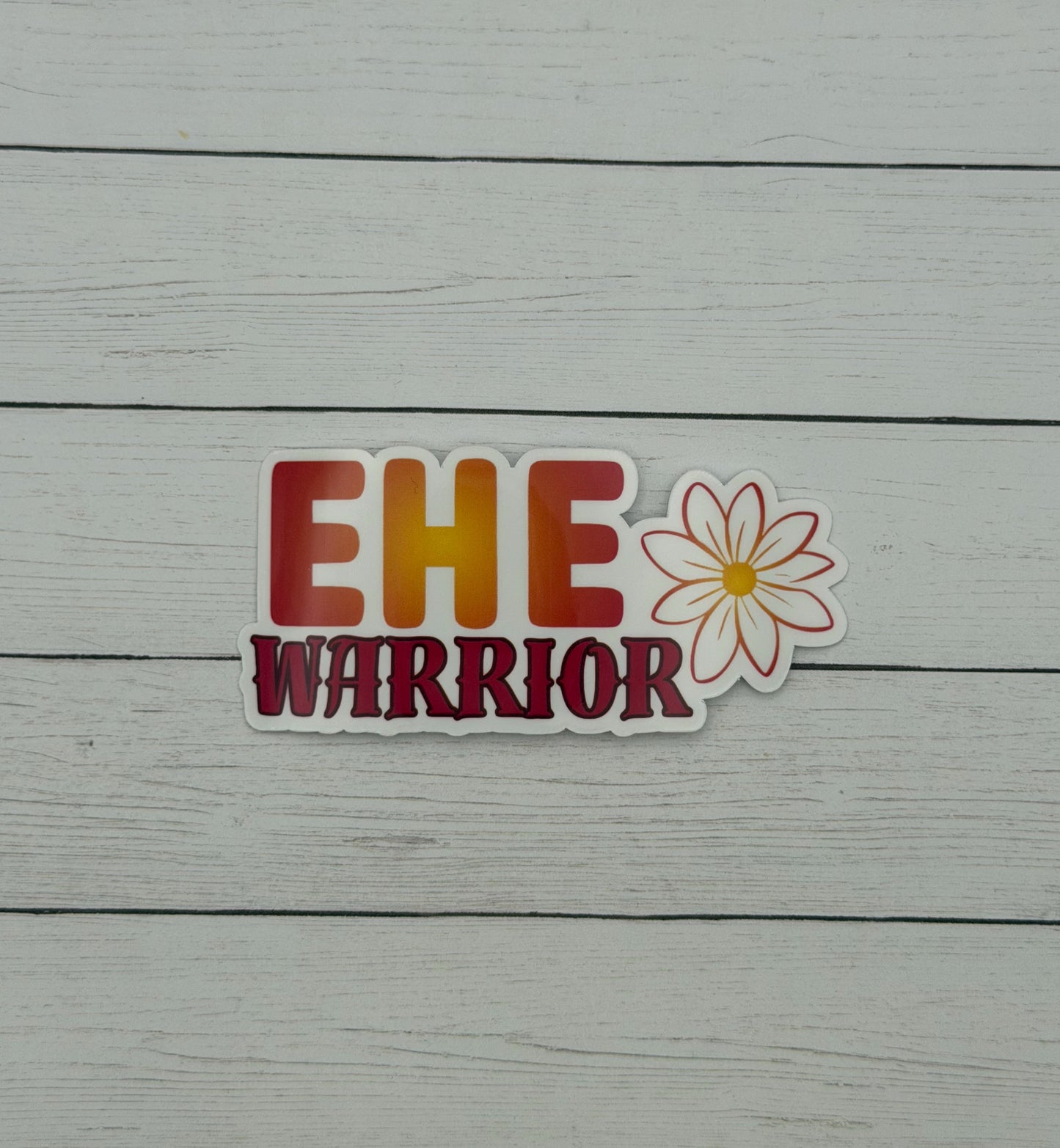 EHE Warrior Flower Sticker | Epithelioid Hemangioendothelioma