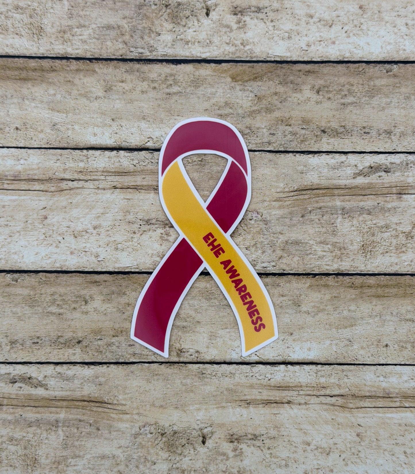 EHE Awareness Ribbon Sticker | Epithelioid Hemangioendothelioma
