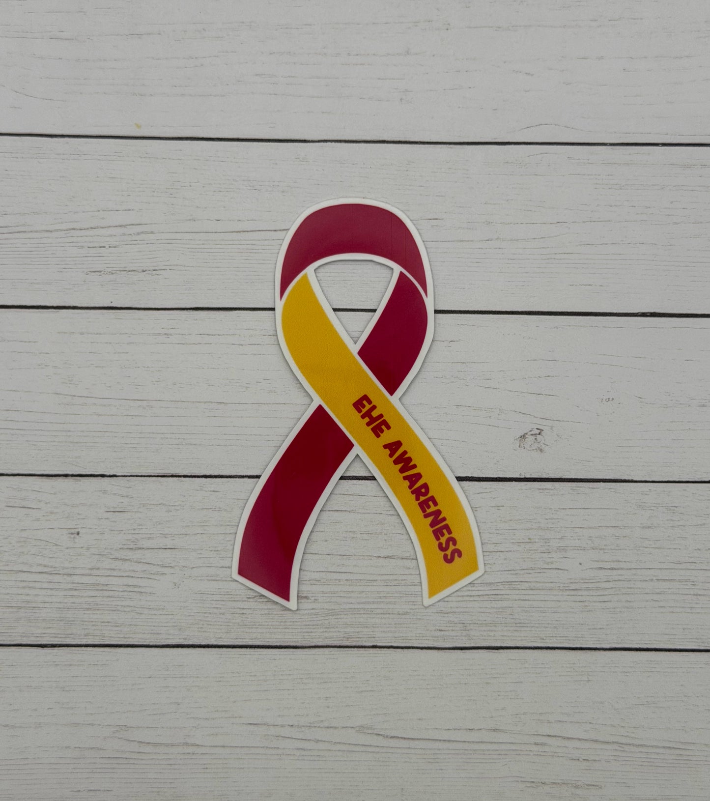 EHE Awareness Ribbon Sticker | Epithelioid Hemangioendothelioma
