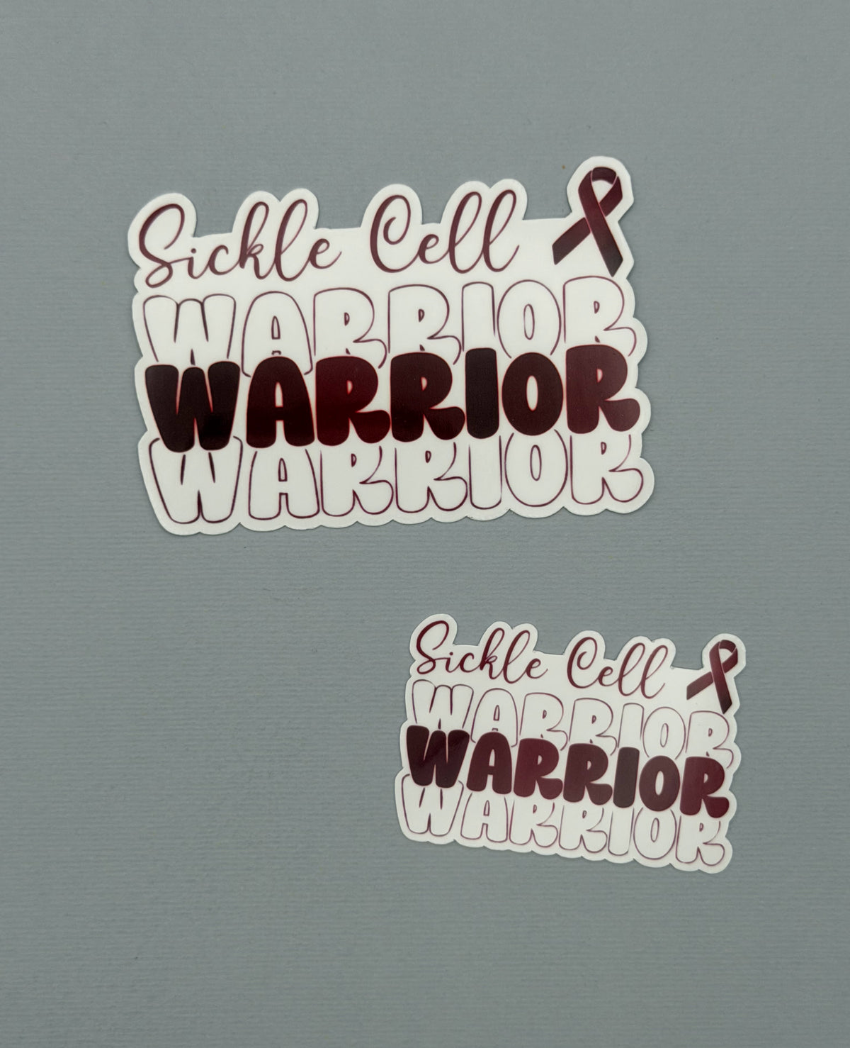 Sickle Cell Warrior Sticker or Magnet