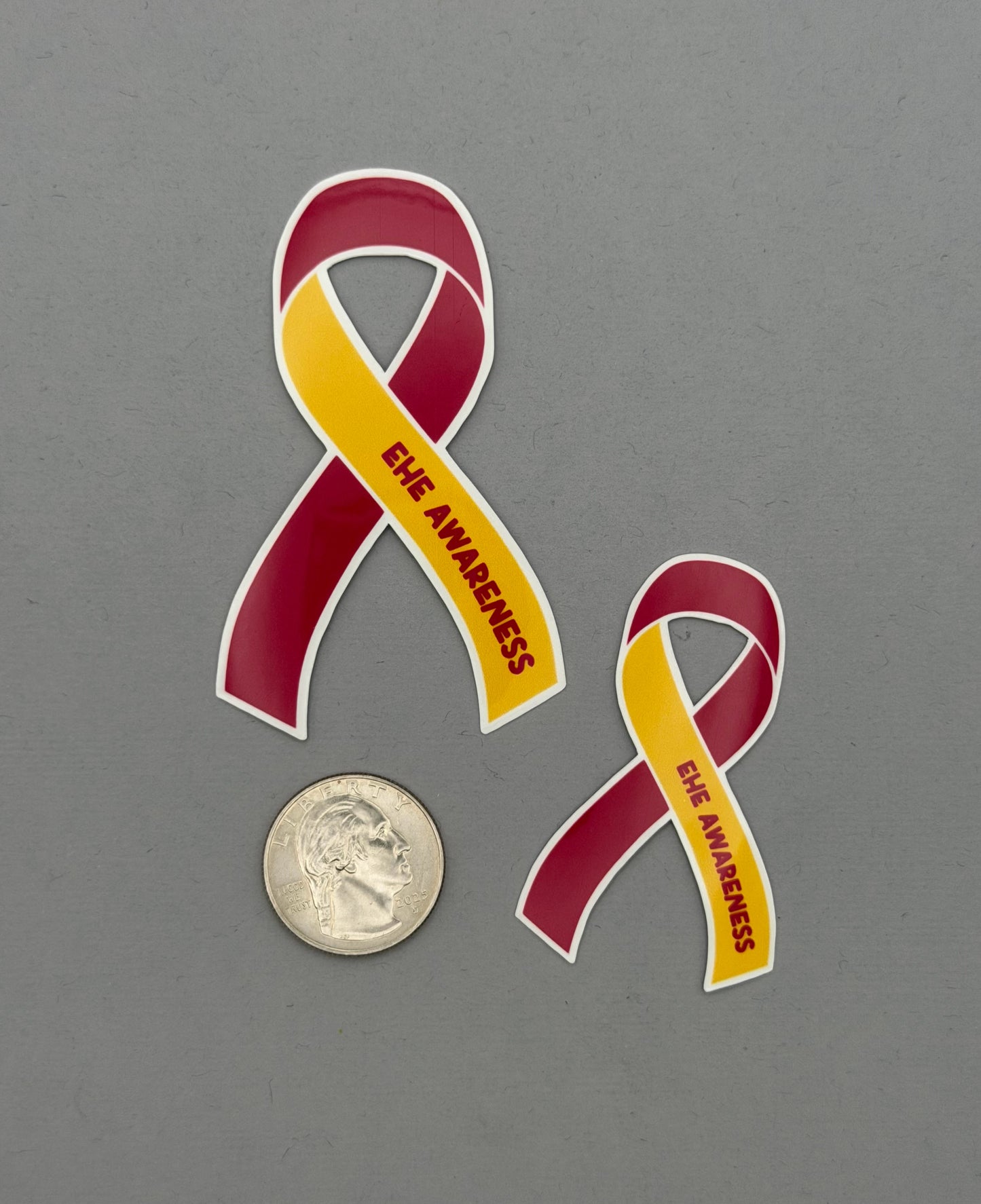 EHE Awareness Ribbon Sticker | Epithelioid Hemangioendothelioma