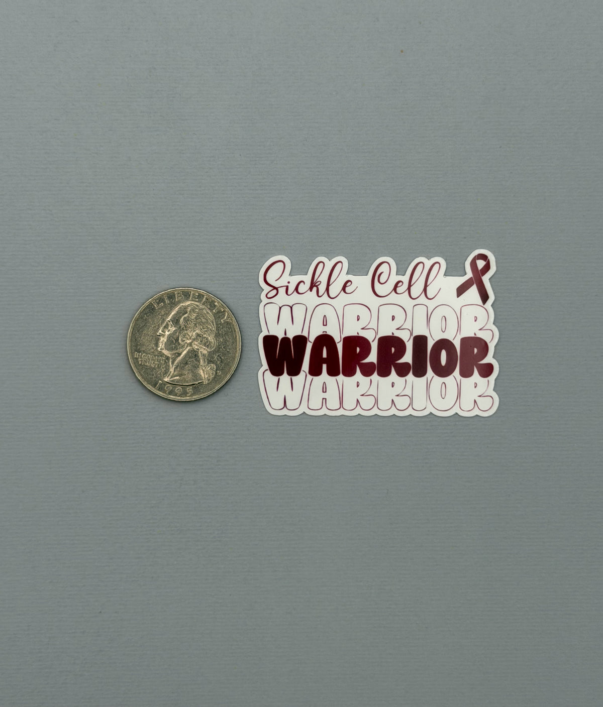 Sickle Cell Warrior Sticker or Magnet