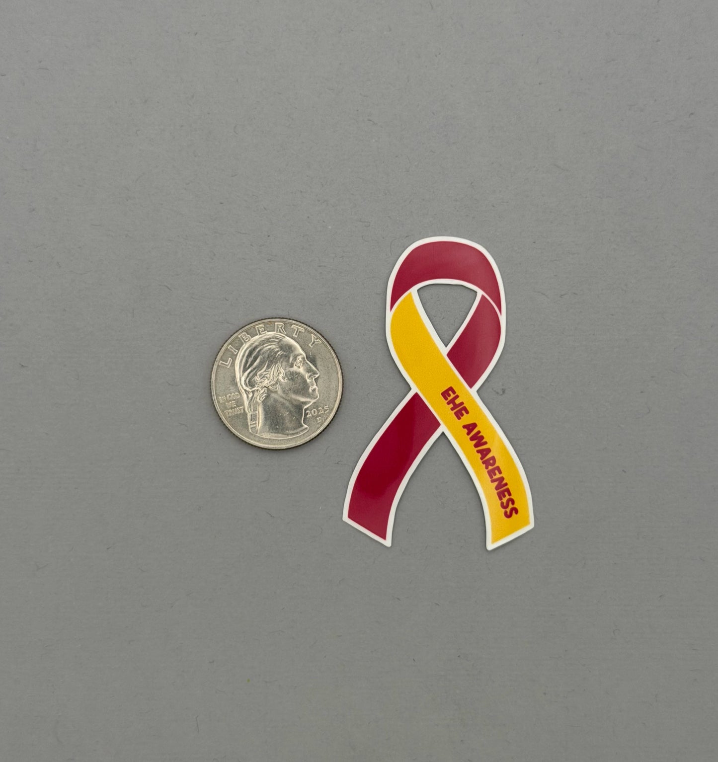 EHE Awareness Ribbon Sticker | Epithelioid Hemangioendothelioma