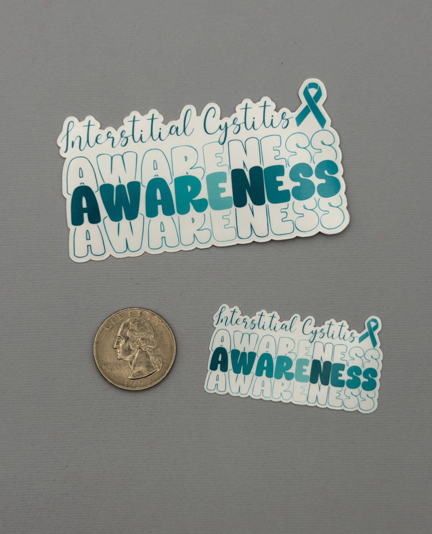 Interstitial Cystitis Awareness Sticker or Magnet