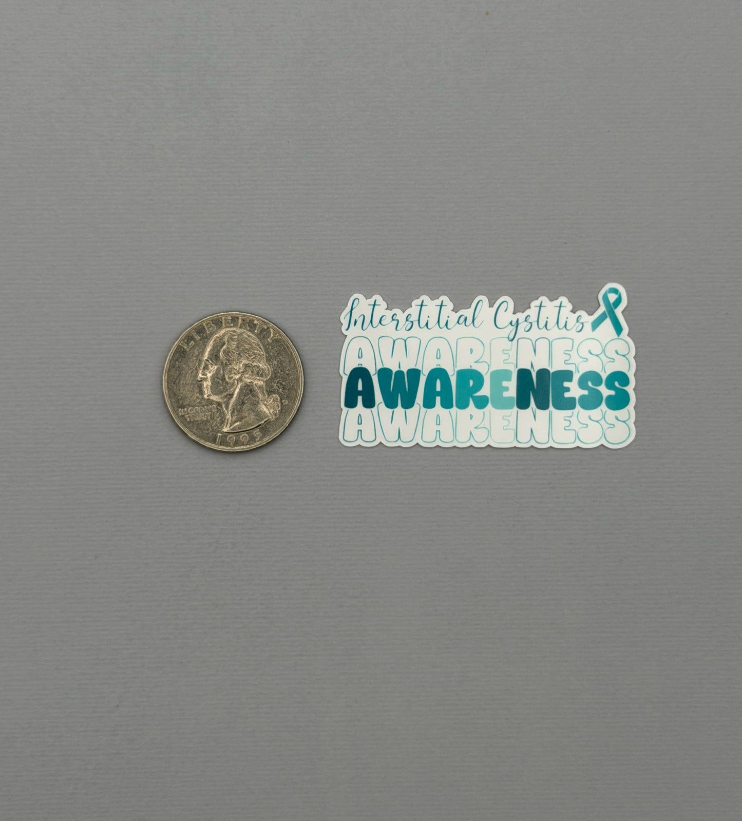 Interstitial Cystitis Awareness Sticker or Magnet