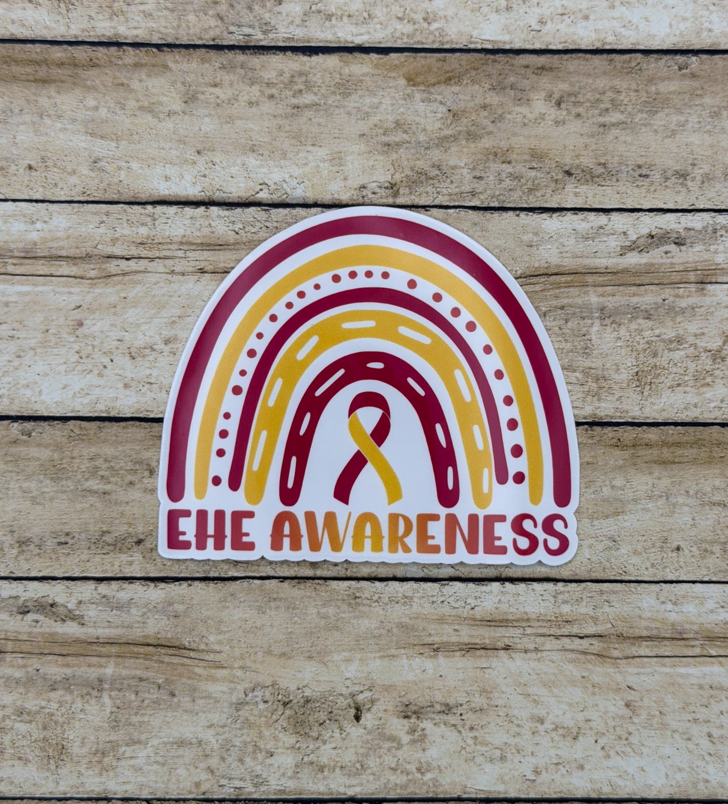 EHE Awareness Rainbow Sticker | Epithelioid Hemangioendothelioma