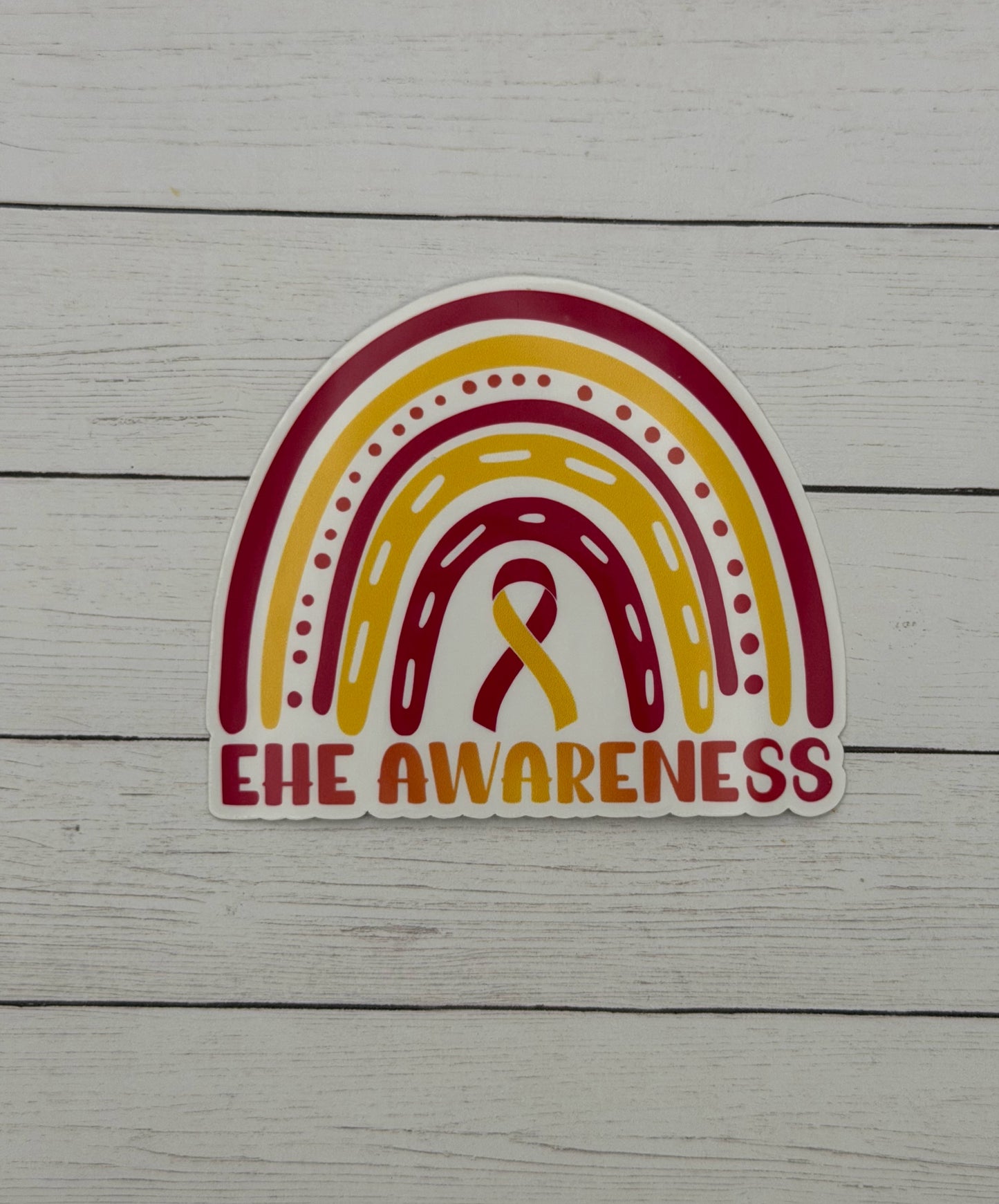 EHE Awareness Rainbow Sticker | Epithelioid Hemangioendothelioma