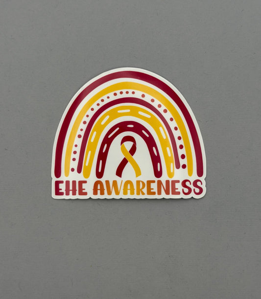 EHE Awareness Rainbow Sticker | Epithelioid Hemangioendothelioma